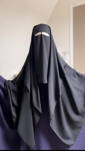 Niqab/Sitar Royal handmade 🪡🖤