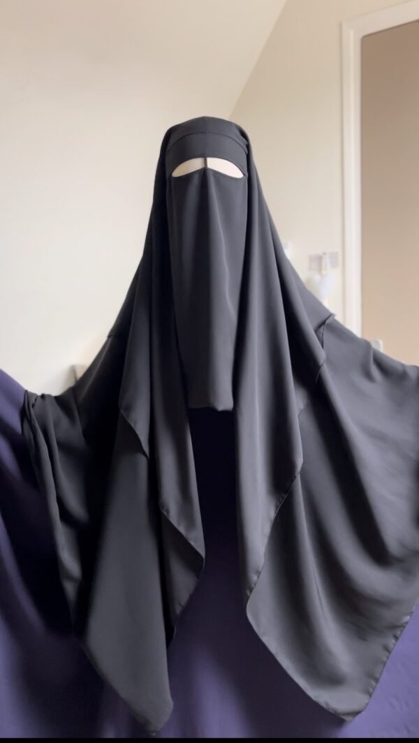 Niqab/Sitar Royal handmade 🪡🖤